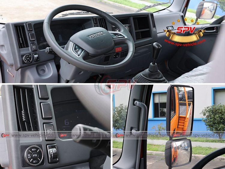 700P ISUZU NPR Lorry - Cabin Display